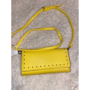 NWT Cato Yellow Crossbody Purse